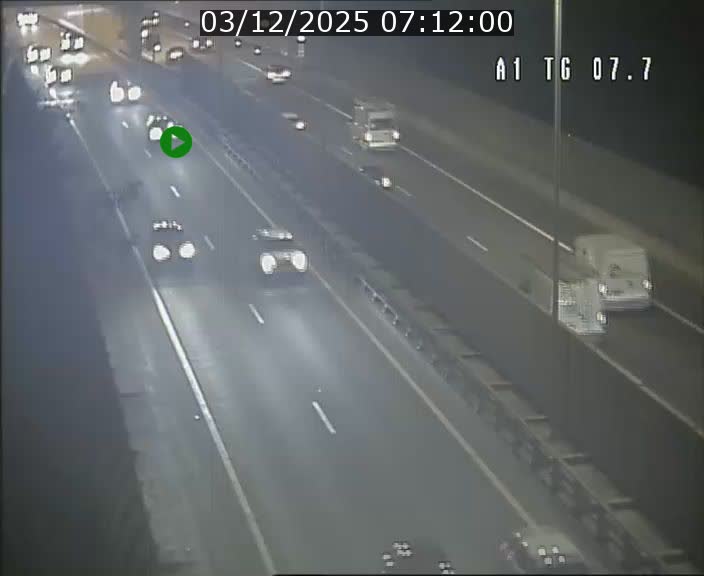 <h2>Traffic live webcam Luxembourg Kirchberg - A1 direction Luxembourg-ville - BK 7.7</h2>