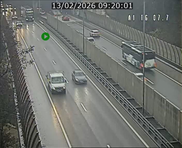 <h2>Traffic live webcam Luxembourg Kirchberg - A1 direction Luxembourg-ville - BK 7.7</h2>