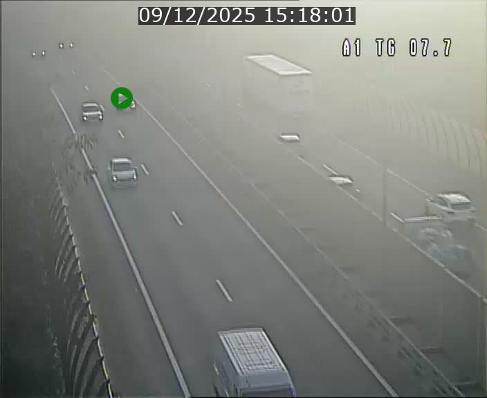<h2>Traffic live webcam Luxembourg Kirchberg - A1 direction Luxembourg-ville - BK 7.7</h2>