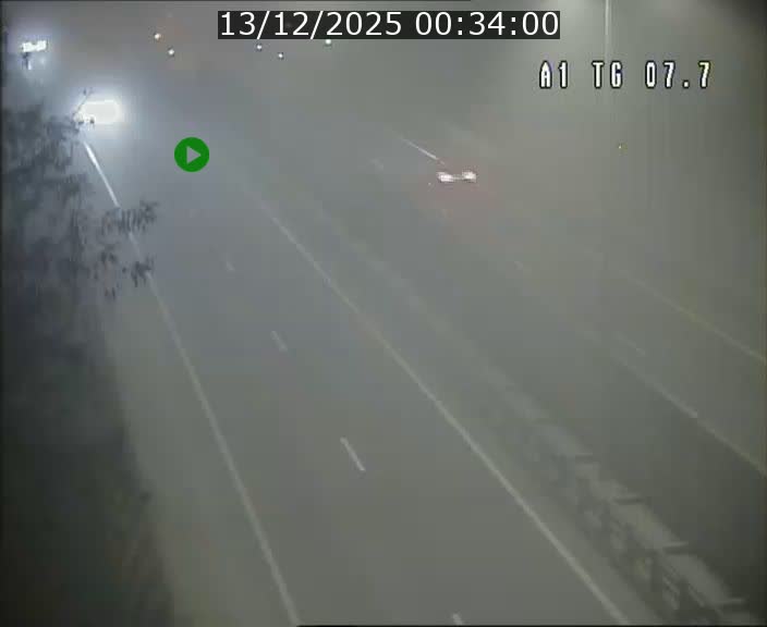 Traffic live webcam Luxembourg Kirchberg - A1 direction Luxembourg-ville - BK 7.7