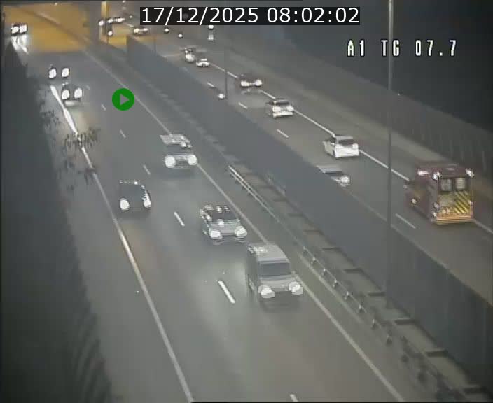 <h2>Traffic live webcam Luxembourg Kirchberg - A1 direction Luxembourg-ville - BK 7.7</h2>