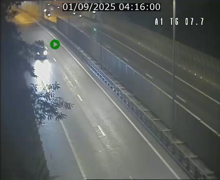Traffic live webcam Luxembourg Kirchberg - A1 direction Luxembourg-ville - BK 7.7