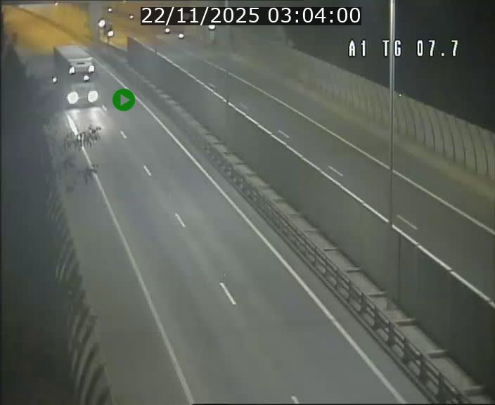 Traffic live webcam Luxembourg Kirchberg - A1 direction Luxembourg-ville - BK 7.7