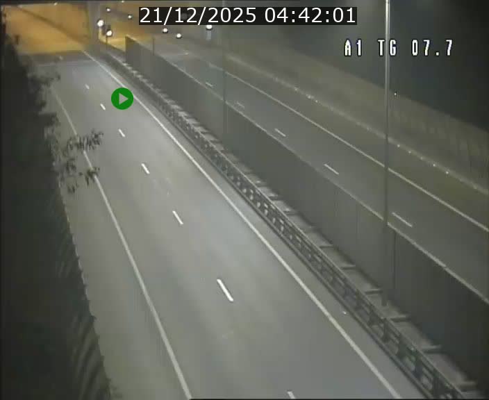 Traffic live webcam Luxembourg Kirchberg - A1 direction Luxembourg-ville - BK 7.7