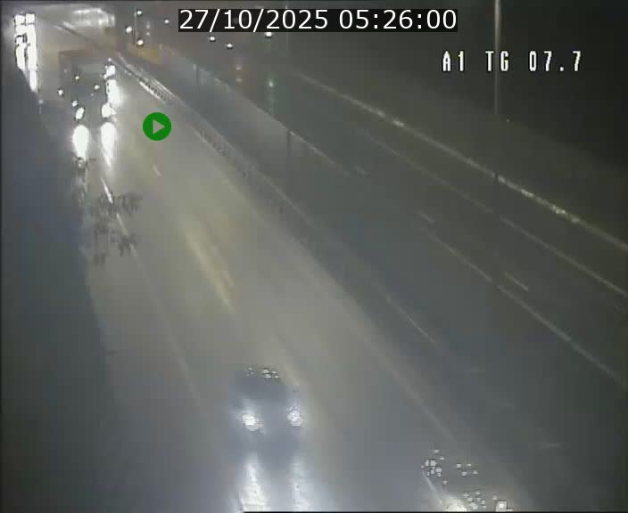 <h2>Traffic live webcam Luxembourg Kirchberg - A1 direction Luxembourg-ville - BK 7.7</h2>