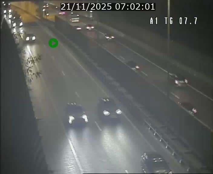 <h2>Traffic live webcam Luxembourg Kirchberg - A1 direction Luxembourg-ville - BK 7.7</h2>