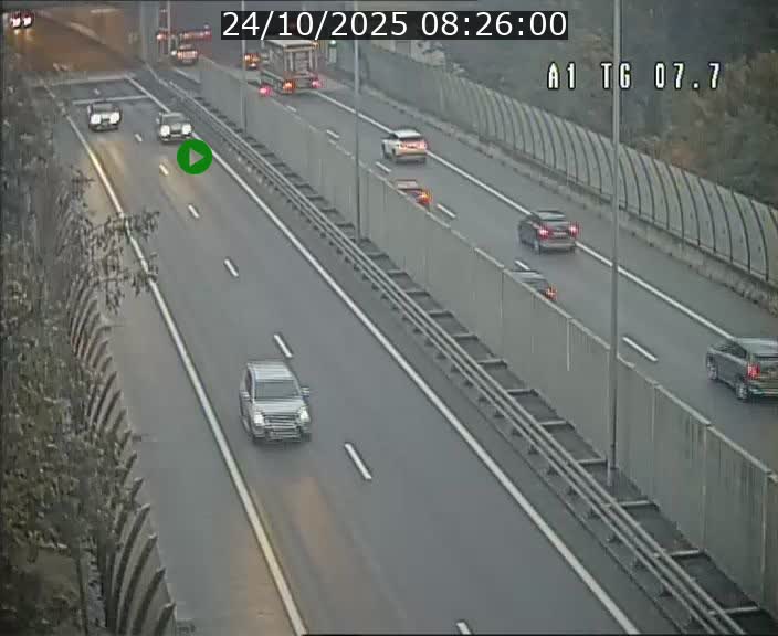 <h2>Traffic live webcam Luxembourg Kirchberg - A1 direction Luxembourg-ville - BK 7.7</h2>