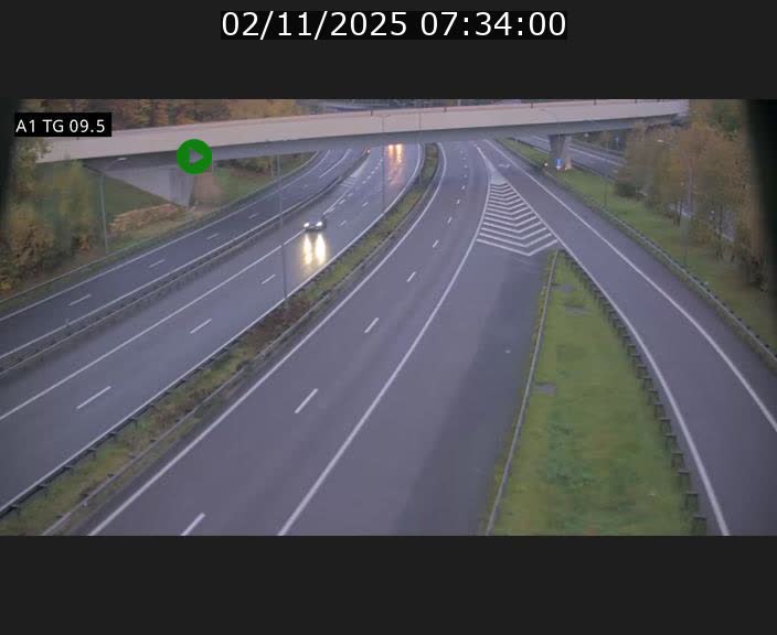 <h2>Traffic live webcam Luxembourg Jonction Grünewald - A1 direction Luxembourg-ville - BK 9.5</h2>