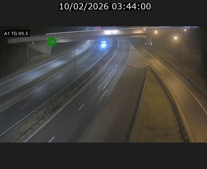 <h2>Traffic live webcam Luxembourg Jonction Grünewald - A1 direction Luxembourg-ville - BK 9.5</h2>