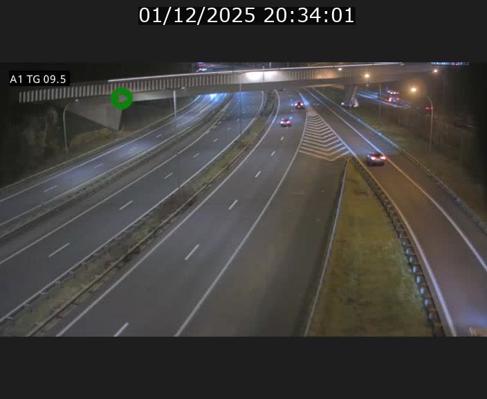 <h2>Traffic live webcam Luxembourg Jonction Grünewald - A1 direction Luxembourg-ville - BK 9.5</h2>