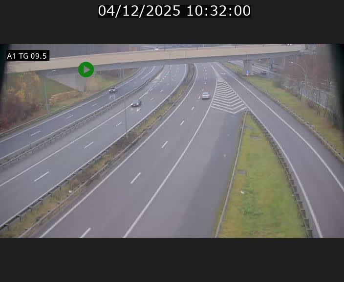 <h2>Traffic live webcam Luxembourg Jonction Grünewald - A1 direction Luxembourg-ville - BK 9.5</h2>