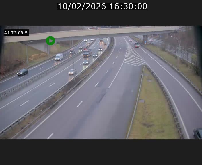 <h2>Traffic live webcam Luxembourg Jonction Grünewald - A1 direction Luxembourg-ville - BK 9.5</h2>