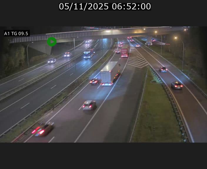 <h2>Traffic live webcam Luxembourg Jonction Grünewald - A1 direction Luxembourg-ville - BK 9.5</h2>