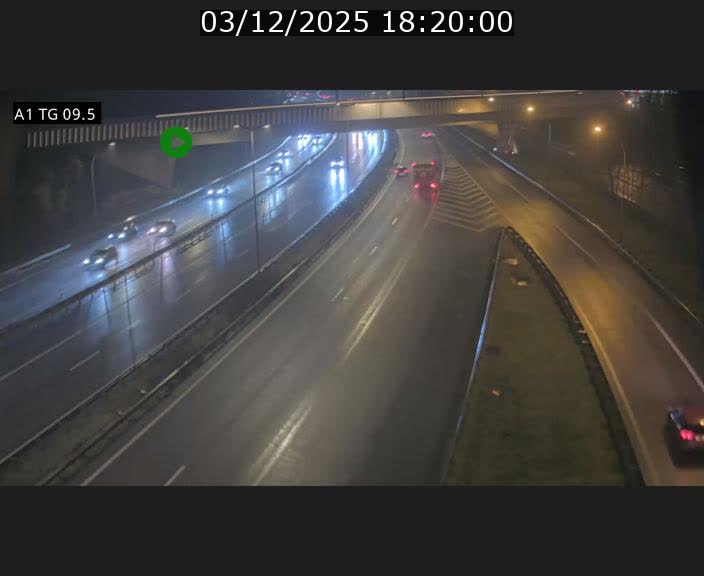 <h2>Traffic live webcam Luxembourg Jonction Grünewald - A1 direction Luxembourg-ville - BK 9.5</h2>