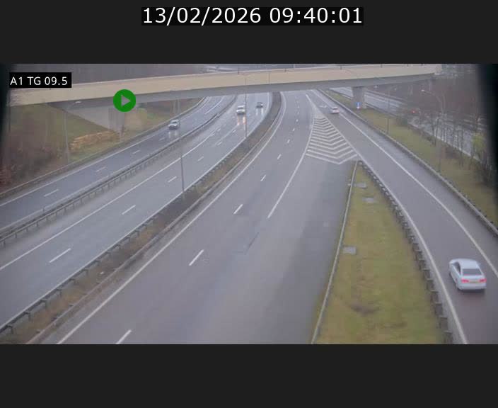 <h2>Traffic live webcam Luxembourg Jonction Grünewald - A1 direction Luxembourg-ville - BK 9.5</h2>