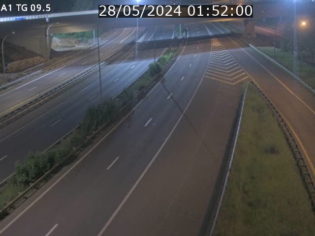 <h2>Traffic live webcam Luxembourg Jonction Grünewald - A1 direction Luxembourg-ville - BK 9.5</h2>