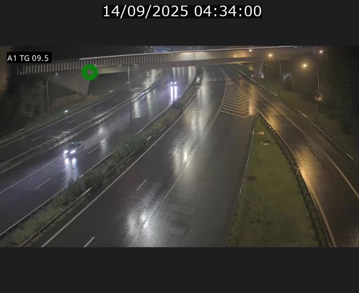 <h2>Traffic live webcam Luxembourg Jonction Grünewald - A1 direction Luxembourg-ville - BK 9.5</h2>