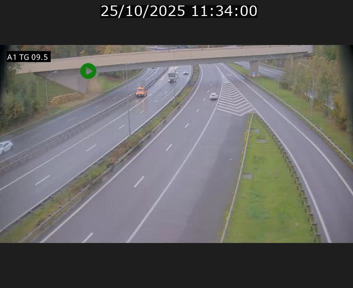 <h2>Traffic live webcam Luxembourg Jonction Grünewald - A1 direction Luxembourg-ville - BK 9.5</h2>