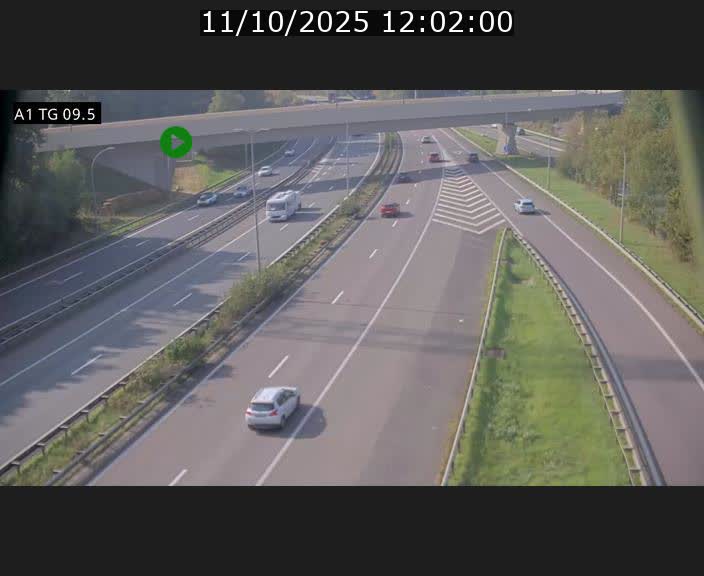 <h2>Traffic live webcam Luxembourg Jonction Grünewald - A1 direction Luxembourg-ville - BK 9.5</h2>