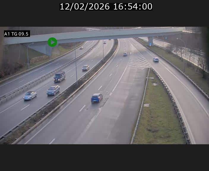 <h2>Traffic live webcam Luxembourg Jonction Grünewald - A1 direction Luxembourg-ville - BK 9.5</h2>