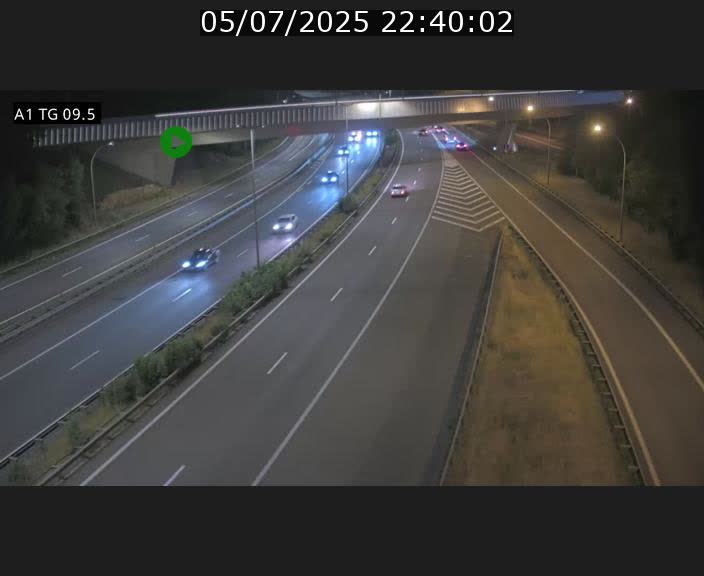 <h2>Traffic live webcam Luxembourg Jonction Grünewald - A1 direction Luxembourg-ville - BK 9.5</h2>
