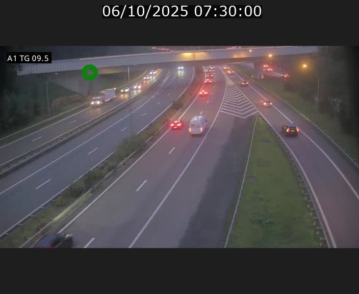 <h2>Traffic live webcam Luxembourg Jonction Grünewald - A1 direction Luxembourg-ville - BK 9.5</h2>