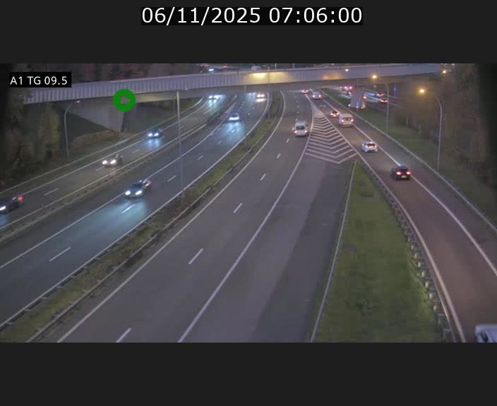 <h2>Traffic live webcam Luxembourg Jonction Grünewald - A1 direction Luxembourg-ville - BK 9.5</h2>