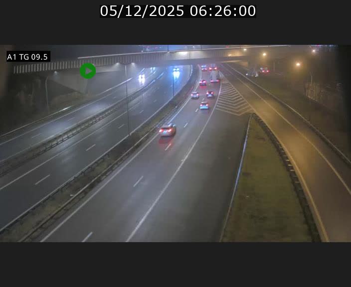 <h2>Traffic live webcam Luxembourg Jonction Grünewald - A1 direction Luxembourg-ville - BK 9.5</h2>