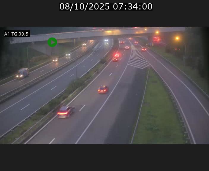 <h2>Traffic live webcam Luxembourg Jonction Grünewald - A1 direction Luxembourg-ville - BK 9.5</h2>