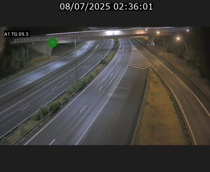 <h2>Traffic live webcam Luxembourg Jonction Grünewald - A1 direction Luxembourg-ville - BK 9.5</h2>