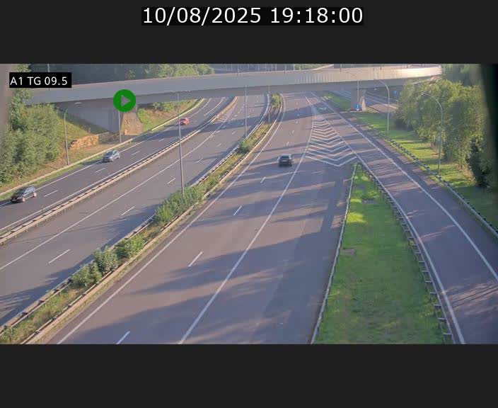 <h2>Traffic live webcam Luxembourg Jonction Grünewald - A1 direction Luxembourg-ville - BK 9.5</h2>