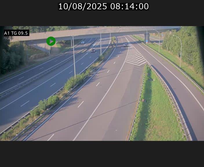 <h2>Traffic live webcam Luxembourg Jonction Grünewald - A1 direction Luxembourg-ville - BK 9.5</h2>