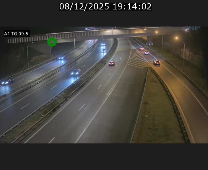 <h2>Traffic live webcam Luxembourg Jonction Grünewald - A1 direction Luxembourg-ville - BK 9.5</h2>