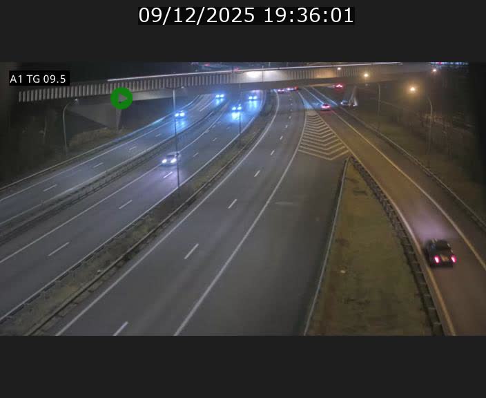<h2>Traffic live webcam Luxembourg Jonction Grünewald - A1 direction Luxembourg-ville - BK 9.5</h2>