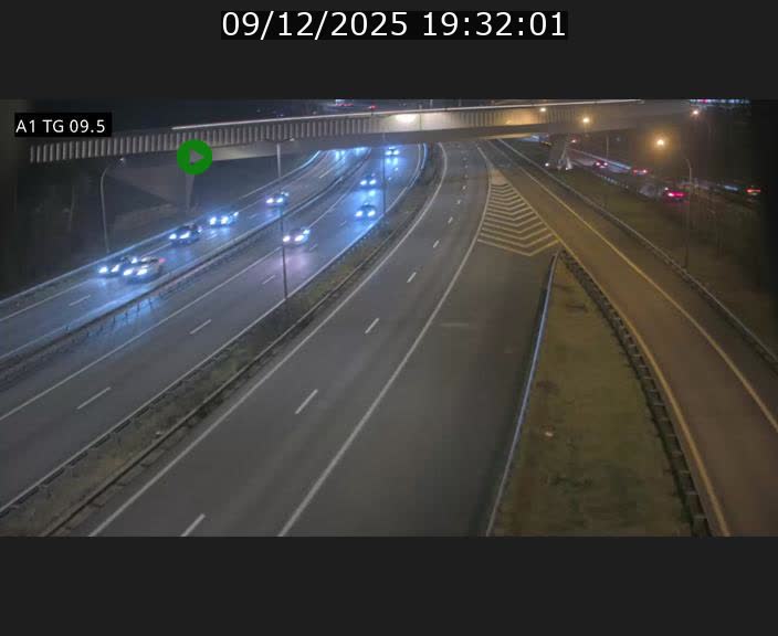 <h2>Traffic live webcam Luxembourg Jonction Grünewald - A1 direction Luxembourg-ville - BK 9.5</h2>