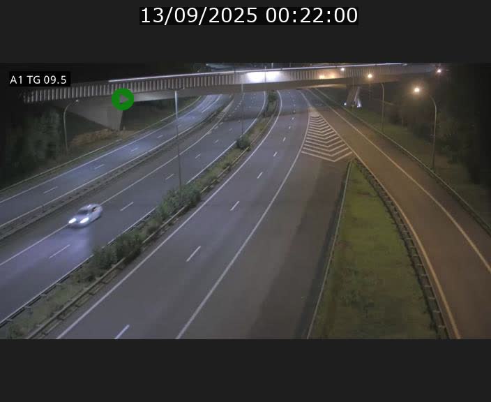 <h2>Traffic live webcam Luxembourg Jonction Grünewald - A1 direction Luxembourg-ville - BK 9.5</h2>