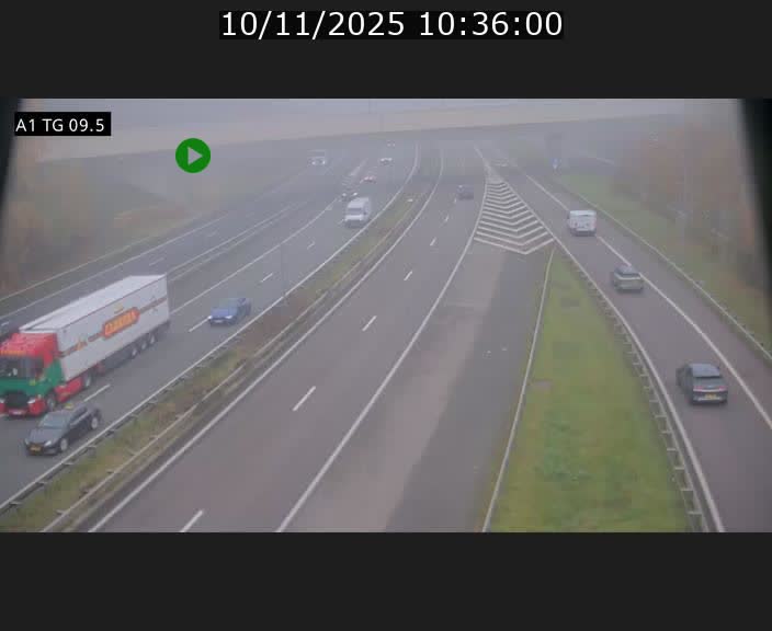 <h2>Traffic live webcam Luxembourg Jonction Grünewald - A1 direction Luxembourg-ville - BK 9.5</h2>
