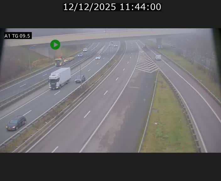 <h2>Traffic live webcam Luxembourg Jonction Grünewald - A1 direction Luxembourg-ville - BK 9.5</h2>