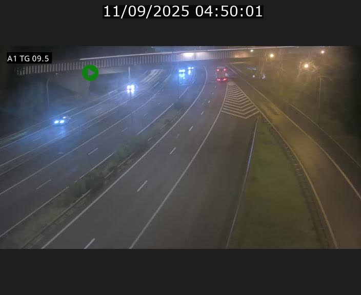 <h2>Traffic live webcam Luxembourg Jonction Grünewald - A1 direction Luxembourg-ville - BK 9.5</h2>