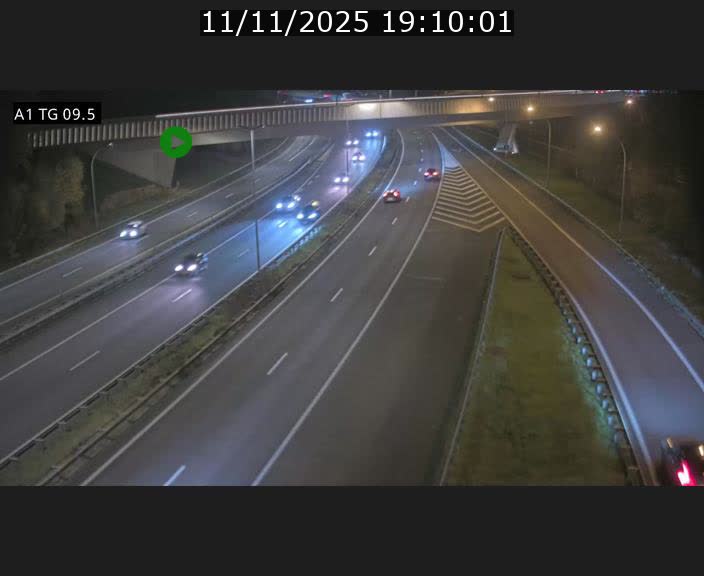 <h2>Traffic live webcam Luxembourg Jonction Grünewald - A1 direction Luxembourg-ville - BK 9.5</h2>
