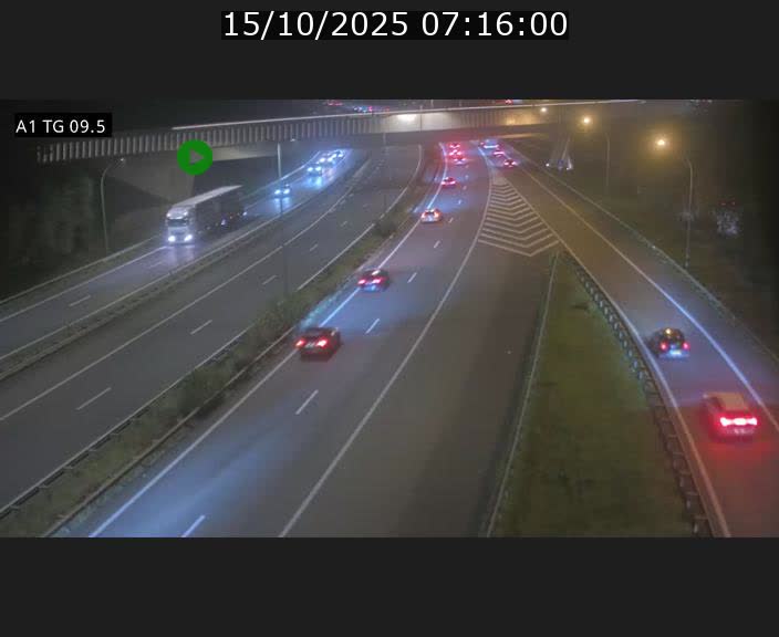 <h2>Traffic live webcam Luxembourg Jonction Grünewald - A1 direction Luxembourg-ville - BK 9.5</h2>