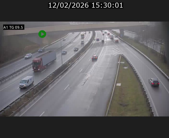 <h2>Traffic live webcam Luxembourg Jonction Grünewald - A1 direction Luxembourg-ville - BK 9.5</h2>