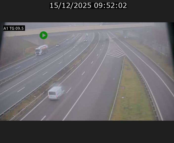 <h2>Traffic live webcam Luxembourg Jonction Grünewald - A1 direction Luxembourg-ville - BK 9.5</h2>