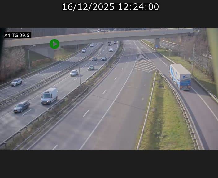 <h2>Traffic live webcam Luxembourg Jonction Grünewald - A1 direction Luxembourg-ville - BK 9.5</h2>