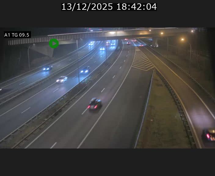 <h2>Traffic live webcam Luxembourg Jonction Grünewald - A1 direction Luxembourg-ville - BK 9.5</h2>
