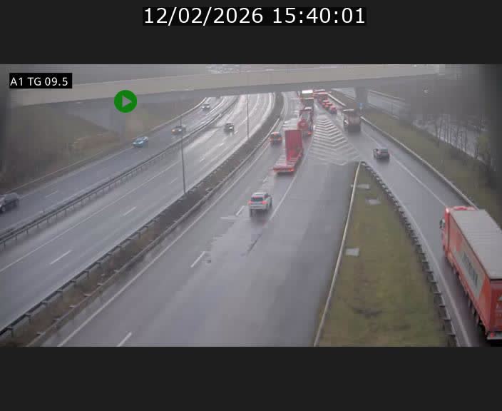 <h2>Traffic live webcam Luxembourg Jonction Grünewald - A1 direction Luxembourg-ville - BK 9.5</h2>