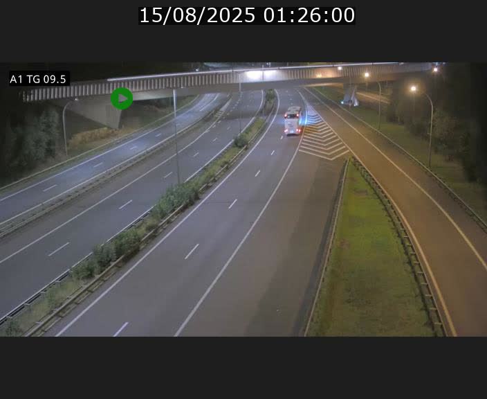 <h2>Traffic live webcam Luxembourg Jonction Grünewald - A1 direction Luxembourg-ville - BK 9.5</h2>