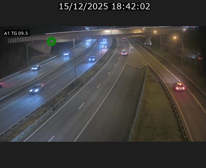 <h2>Traffic live webcam Luxembourg Jonction Grünewald - A1 direction Luxembourg-ville - BK 9.5</h2>