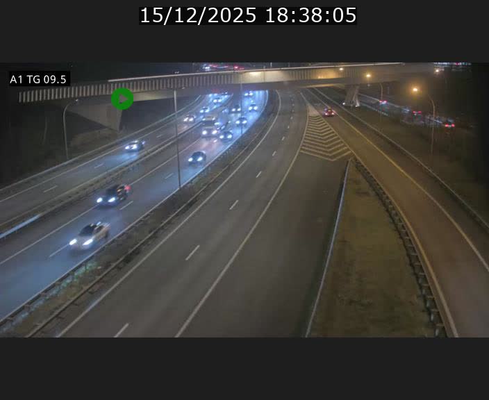 <h2>Traffic live webcam Luxembourg Jonction Grünewald - A1 direction Luxembourg-ville - BK 9.5</h2>