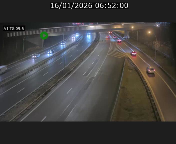 <h2>Traffic live webcam Luxembourg Jonction Grünewald - A1 direction Luxembourg-ville - BK 9.5</h2>